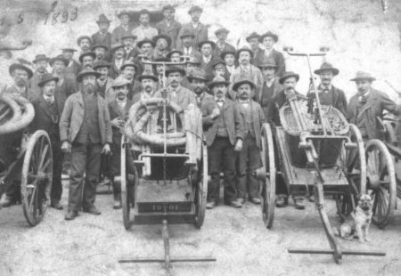 I pompieri volontari di Morgex -1906
